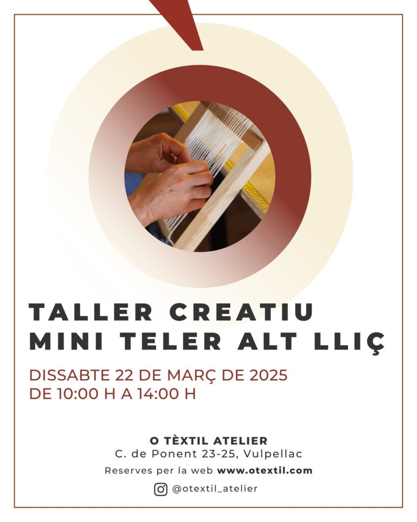 Telers i art tèxtil artesanal