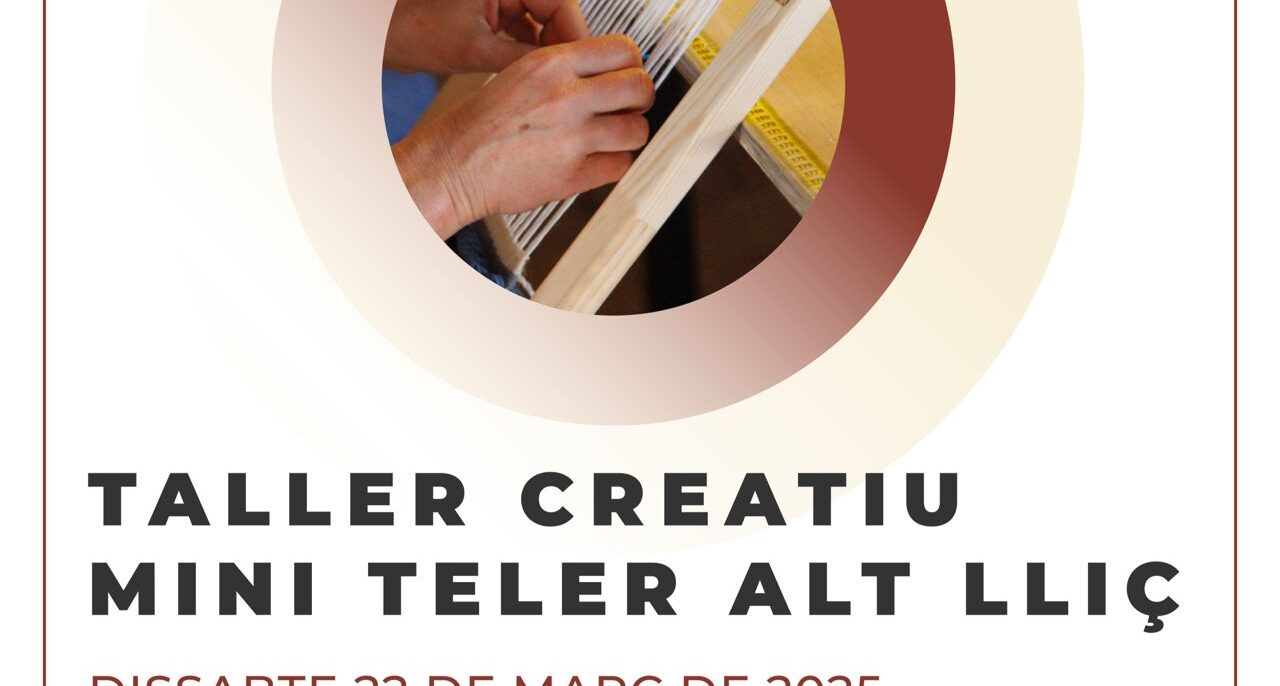 TALLER CREATIU MINI TELER ALT LLIÇ